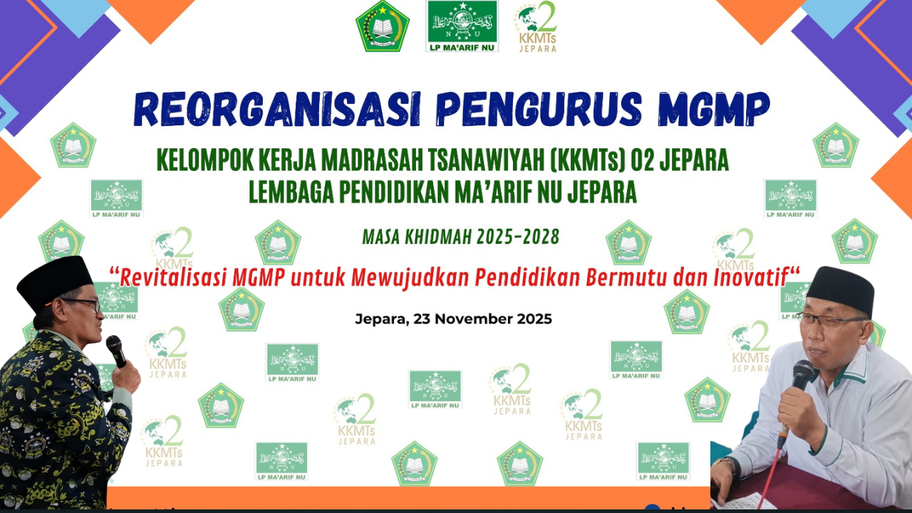 KKMTs 02 Jepara Gelar Reorganisasi MGMP Serentak, Petahana Mendominasi, Wajah Baru Mengimbangi