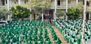 MTs Darul Ulum Purwogondo Gelar Kegiatan Tsahdu Sehat Pasca ASAS Ganjil