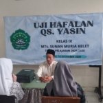 MTs Sunan Muria Kelet Adakan Tasmi’ Q.S Yasin Semester Ganjil TA 2025/2026