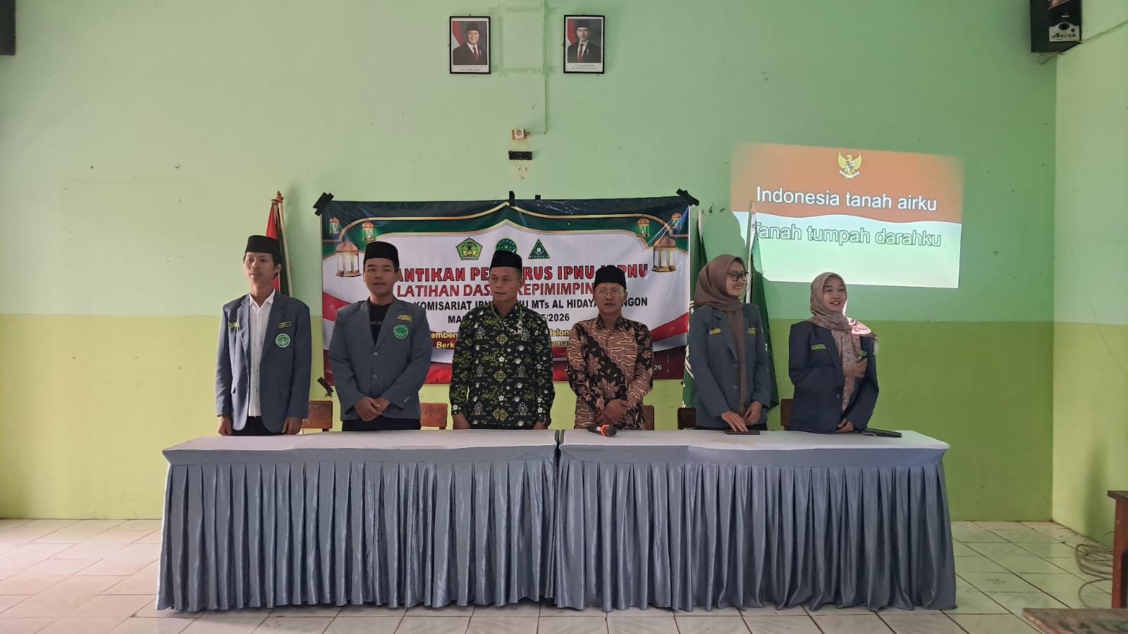 ​Siapkan Kader Visioner, Pimpinan Komisariat IPNU IPPNU MTs Al Hidayah Langon Dilatih Kepemimpinan