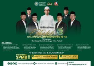 MTs Darul Ulum Purwogondo Peringati Milad ke-52 dengan Doa dan Aksi Sosial