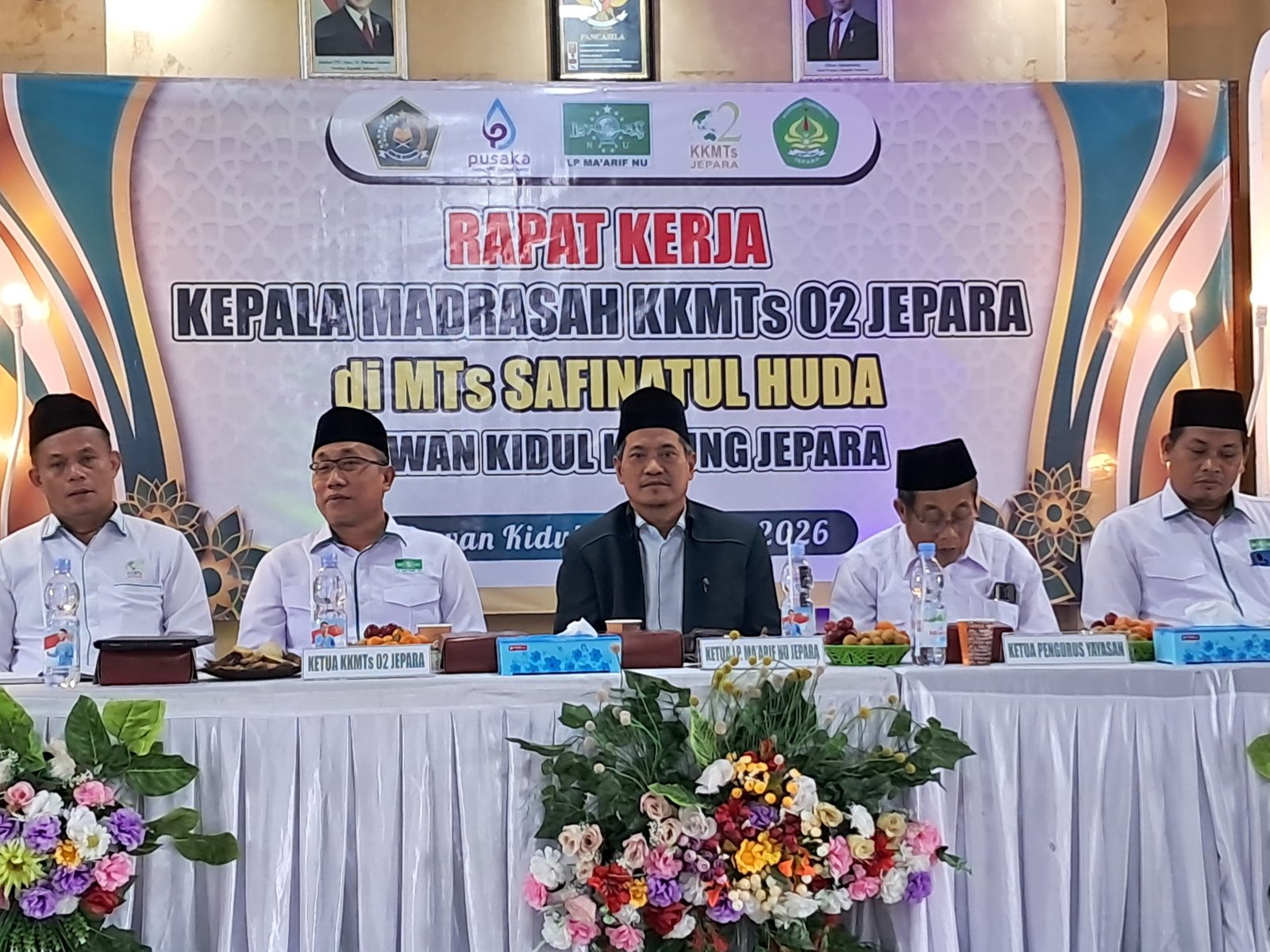 Ketua Yayasan Safinatul Huda Tekankan Totalitas Khidmah dan Loyalitas Terhadap NU dalam Raker KKMTs 02 Jepara