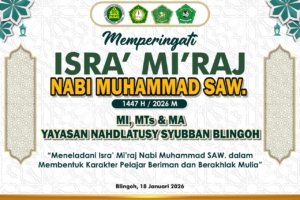 Yayasan Nahdlatusy Syubban Blingoh Gelar Peringatan Isra’ Mi’raj 1447 H