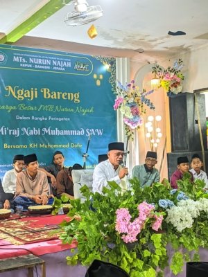 Penuh Khidmat, MTs Nurun Najah Kepuk Peringati Isra’ Mi’raj Nabi Muhammad SAW 1447 H