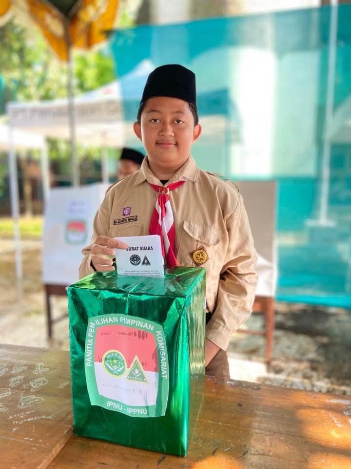 TANAMKAN PENDIDIKAN DEMOKRASI SEJAK DINI MTs SAFINATUL HUDA SELENGGARAKAN PEMILU SISWA BERTAJUK PILKANU 2026 PEMILIHAN PIMPINAN KOMISARIAT IPNU–IPPNU MASA BAKTI 2025/2026