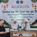 Jelang Akhirussanah, Kelas Tahfidh MTS-MA NU Nahdlatul Fata Petekeyan Gelar Semaan Al Qur’an 30 Juz