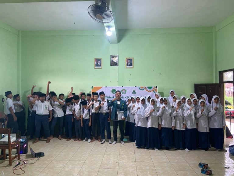 MTs Mazro’atul Ulum Pringtulis Gelar Latihan Dasar Kepimpinan (LDK) IPNU-IPPNU
