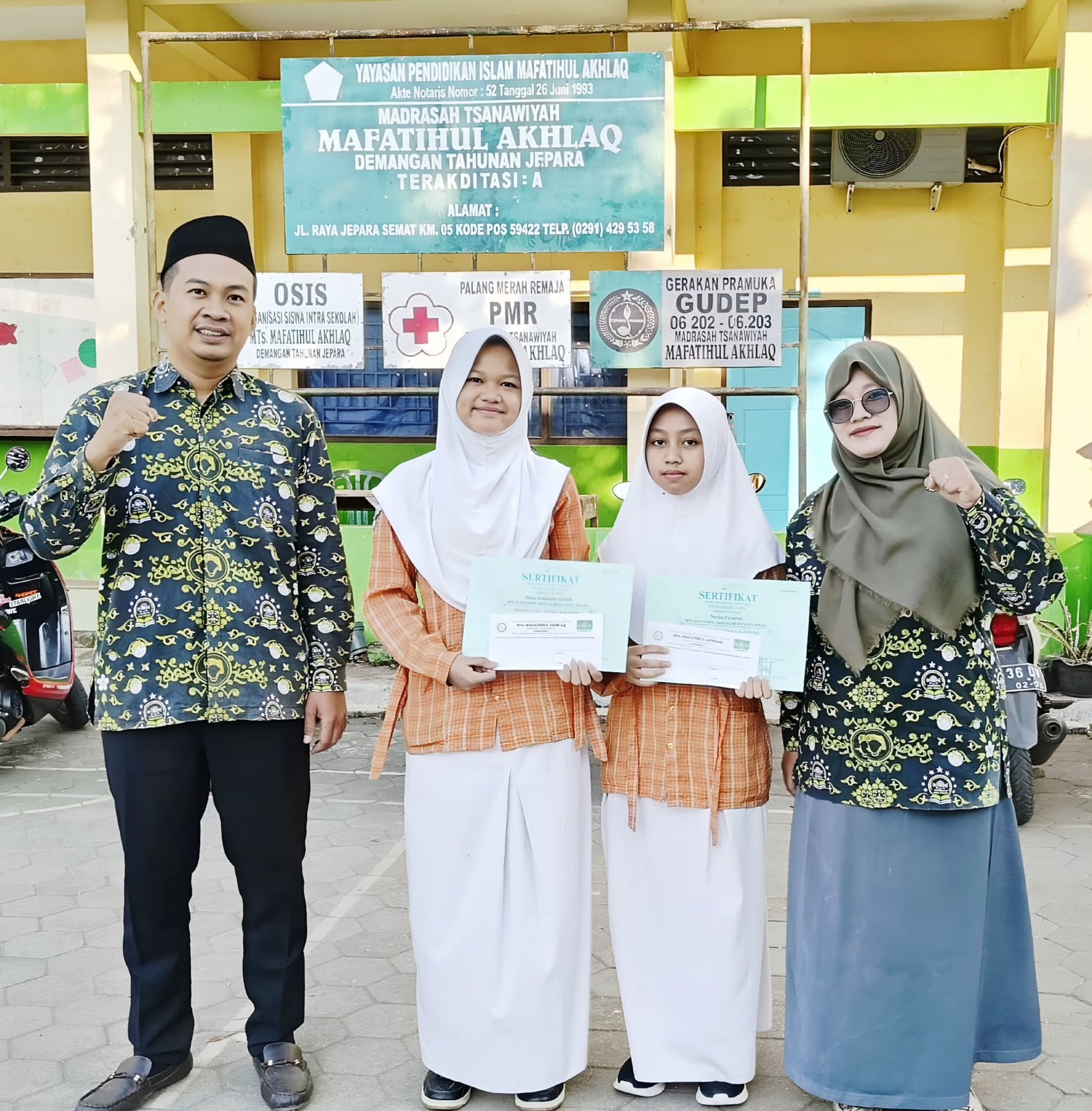 Tampil Gemilang! Dua Santri MTs Mafatihul Akhlaq Demangan Sabet Juara OBA ke-9, Siap Mengguncang Jawa Tengah