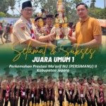 Tampil Gemilang, MTs Mada Nusantara Tegalsambi Sabet Juara Umum 1 PERSIMANU II Kabupaten Jepara